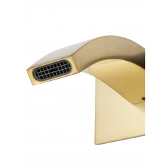 Смеситель для раковины встраиваемый WONZON & WOGHAND FIT, Брашированное золото (WW-88869009- BG)