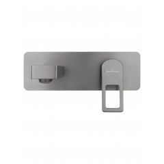 Смеситель для раковины встраиваемый WONZON & WOGHAND FRAME, Темный графит (WW-88869010-BGM)