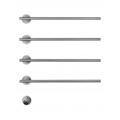 Полотенцесушитель электрический встраиваемый WONZON & WOGHAND DORTMUND, Брашированный никель (WW-A364-BR)