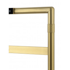 Полотенцесушитель электрический WONZON & WOGHAND KÖLN, Брашированное золото (WW-A6016-BG)