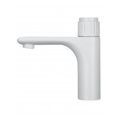 Смеситель для раковины WONZON & WOGHAND CLICK, Белый матовый (WW-A40412-MW)