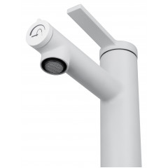 Смеситель для раковины с функцией полоскания WONZON & WOGHAND, Белый матовый (WW-H1017-MW)