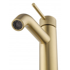 Смеситель для раковины WONZON & WOGHAND, Брашированное золото (WW-H1061-BG)