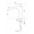Смеситель для раковины WONZON & WOGHAND TRIUMPH, Хром (WW-561101-CR)