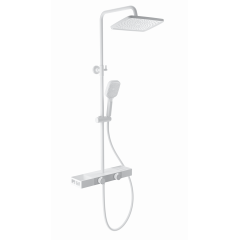 Душевая система WONZON & WOGHAND Shelf, Белый матовый (WW-B3552-MW)
