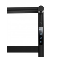 Полотенцесушитель электрический WONZON & WOGHAND ESSEN, Черный матовый (WW-A403-MB)