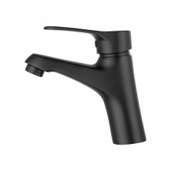 Смеситель для раковины WONZON & WOGHAND, Черный матовый (WW-A40212-MB)