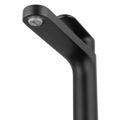 Смеситель для раковины высокий WONZON & WOGHAND, Черный матовый (WW-H1034-MB)