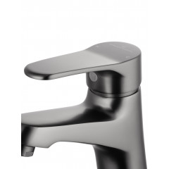 Смеситель для раковины WONZON & WOGHAND, Темный графит (WW-A40212-BGG)