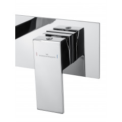 Смеситель для раковины встраиваемый WONZON & WOGHAND CUBE, Хром (WW-88869016-CR)