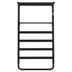 Полотенцесушитель электрический WONZON & WOGHAND DÜSSELDORF, Черный матовый (WW-A208-MB)