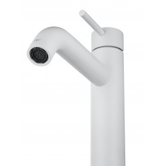 Смеситель для раковины высокий WONZON & WOGHAND, Белый матовый (WW-H1062-MW)