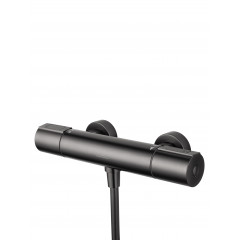 Смеситель для душа с термостатом WONZON & WOGHAND INN 2, Темный графит (WW-A2006-A-BGG)