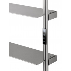 Полотенцесушитель электрический WONZON & WOGHAND DÜSSELDORF, Брашированный никель (WW-A205-BR)