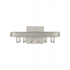 Мыльница с держателем WONZON & WOGHAND POLO, Брашированный никель (WW-8924-BN)