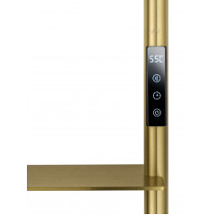 Полотенцесушитель электрический WONZON & WOGHAND DÜSSELDORF, Брашированное золото (WW-A203-BG)