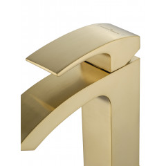 Смеситель для раковины WONZON & WOGHAND FIT, Брашированное золото (WW-88139009-BG)