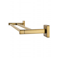 Полотенцедержатель двойной WONZON & WOGHAND ROMA, Бронза (WW-7211)