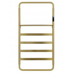 Полотенцесушитель электрический WONZON & WOGHAND DÜSSELDORF, Брашированное золото (WW-A203-BG)