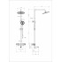 Душевая система с термостатом WONZON & WOGHAND STAY 1, Хром (WW-B3051-A1-CR)