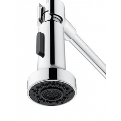 Смеситель для кухни высокий с выдвижным изливом WONZON & WOGHAND Хром (WW-422903-CR)