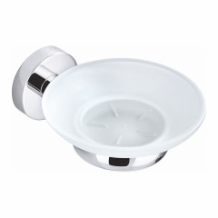 Мыльница с держателем WONZON & WOGHAND EASY, Хром (WW-8122)