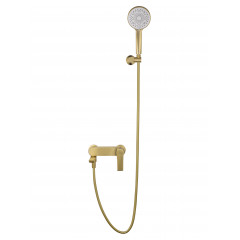 Смеситель для ванны с душем WONZON & WOGHAND BRILLIANT, Брашированное золото (WW-88037079-BG)