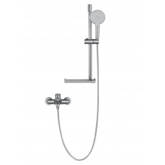 Смеситель для ванны с душевым гарнитуром WONZON & WOGHAND ALFA, Хром (WW-AE3201-CR)