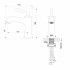 Смеситель для раковины WONZON & WOGHAND STEAM, Брашированное золото (WW-88139008-BG)