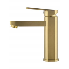 Смеситель для раковины WONZON & WOGHAND FRAME, Брашированное золото (WW-88139010-BG)