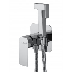 Смеситель с гигиеническим душем встраиваемый WONZON & WOGHAND DIAMOND, Хром (WW-88829011-CR)