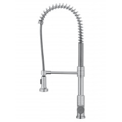 Смеситель для кухни высокий с выдвижным изливом WONZON & WOGHAND Хром (WW-422903-CR)