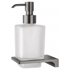 Дозатор мыла WONZON & WOGHAND ECLIPSE, Темный графит (WW-9133-BGM)