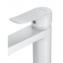 Смеситель для раковины WONZON & WOGHAND Blend, Белый матовый (WW-A40222-MW)