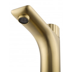 Смеситель для раковины WONZON & WOGHAND CLICK, Брашированное золото (WW-A40412-BG)