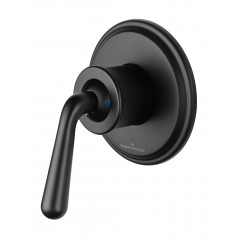 Смеситель с гигиеническим душем встраиваемый WONZON & WOGHAND STEAM, Черный матовый (WW- 88849008-MB)