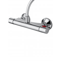 Смеситель для душа с термостатом WONZON & WOGHAND INN 5, Хром (WW-B1005-A-CR)
