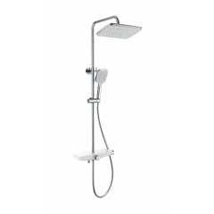 Душевая система с термостатом WONZON & WOGHAND ThermoKlick, Хром (WW-B3098-A-CR)