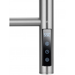 Полотенцесушитель электрический WONZON & WOGHAND BONN, Брашированный никель (WW-AL409-BR)