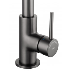 Смеситель для кухни WONZON & WOGHAND, Темный графит (WW-L1005-BGG)