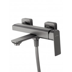 Смеситель для ванны с душем WONZON & WOGHAND DIAMOND, Темный графит (WW-88639011-BGM)