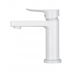 Смеситель для раковины WONZON & WOGHAND Blend, Белый матовый (WW-A40222-MW)