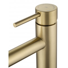 Смеситель для раковины WONZON & WOGHAND, Брашированное золото (WW-H1063-BG)