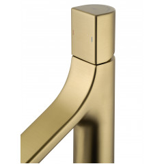 Смеситель для раковины высокий WONZON & WOGHAND The ONE, Брашированное золото (WW-H1011-BG)