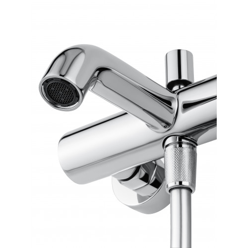 Смеситель для ванны с душем WONZON & WOGHAND STICK, Хром (WW-88639017-CR)