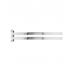 Полотенцедержатель регулируемая WONZON & WOGHAND ECLIPSE, Хром (WW-9131)