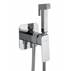 Смеситель с гигиеническим душем встраиваемый WONZON & WOGHAND DIAMOND, Хром (WW-88829011-CR)