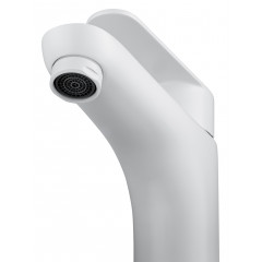 Смеситель для раковины высокий WONZON & WOGHAND ALFA, Белый матовый (WW-A40232-MW)