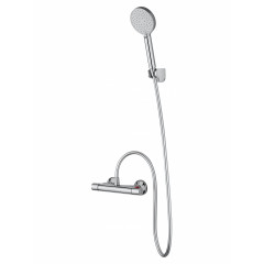 Смеситель для душа с термостатом WONZON & WOGHAND INN 5, Хром (WW-B1005-A-CR)