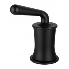 Смеситель на борт ванны WONZON & WOGHAND STEAM, Черный матовый (WW-88659008-MB)